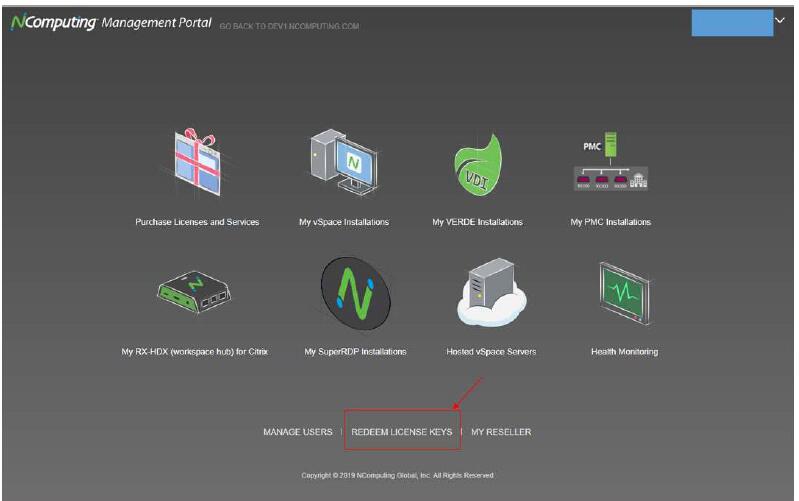 兑换NComputing vSpace Pro老年设备连接许可证教程